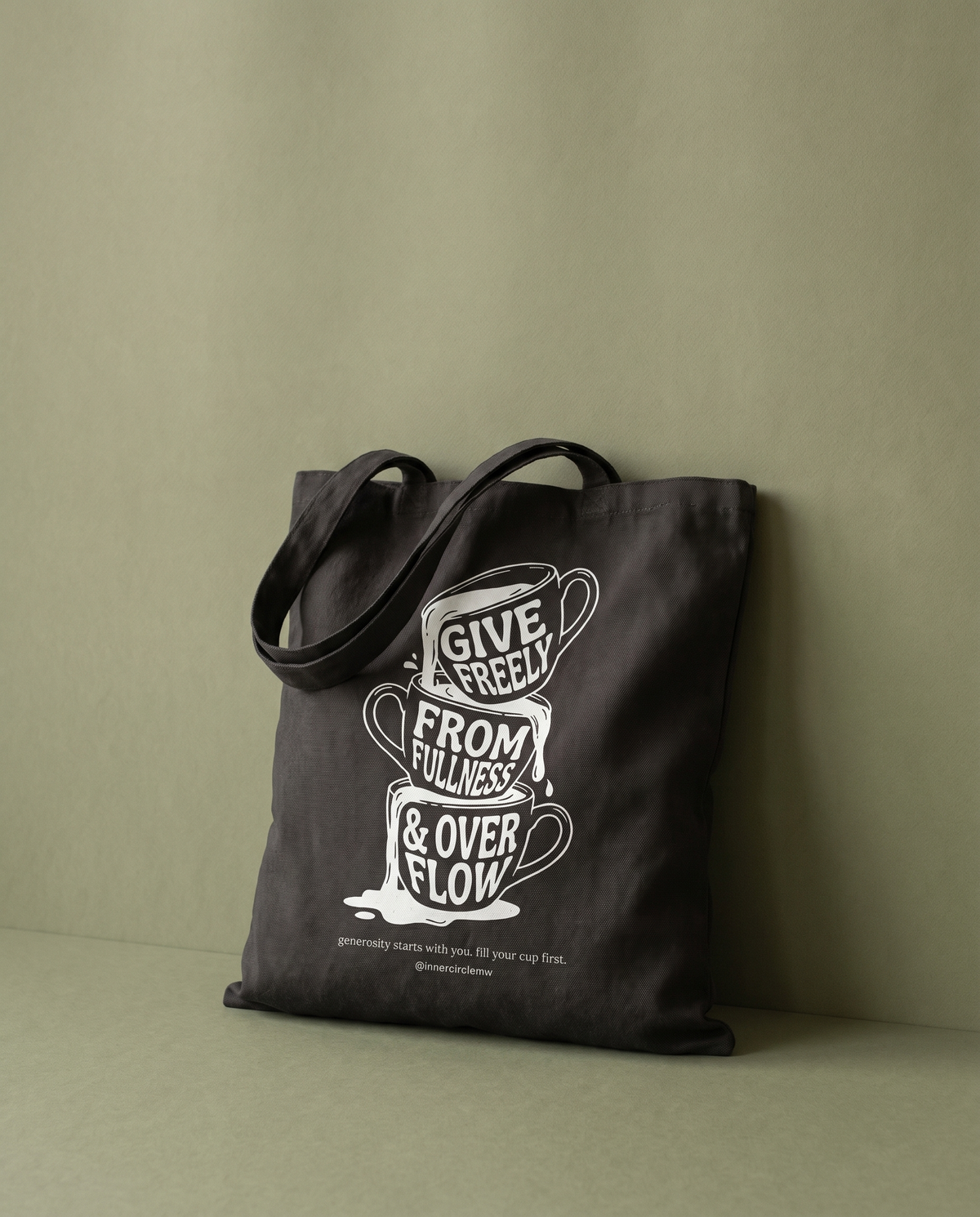 Fill Your Cup First ICMW Tote Bag